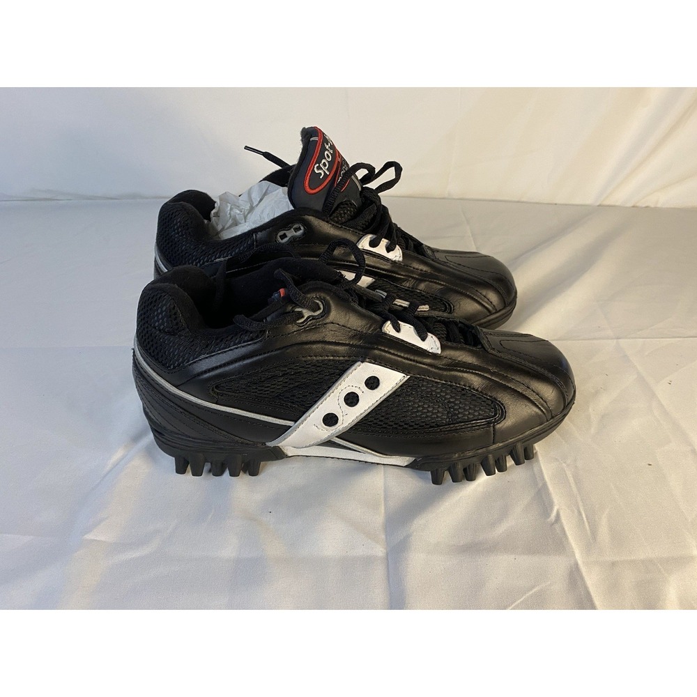 Spot Bilt Monster Cleats Baseball Umpire Black And White SB478-1 Size 8